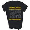 Was verstehst du nicht Elektriker Unisex Shirt Geschenk
