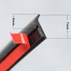 Stoßstange Dichtleiste Lippe Seitenschweller EPDM 5MM*7MM Fahrzeug T-Typ Gummi