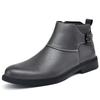Hot Selling Men's Chelsea Boots Europe America Street Fashion Men's High Top Shoes Winter Suede Ankle Boots Big Size  37-48