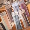 Autocollants Décoratifs Rétro en Dentelle PET pour Scrapbooking, Journal, Carte à Texture Vieillie, Planificateur, Carnet de Notes, Photo, Album,