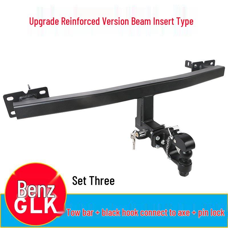 Compatible Tow Hook for Mercedes-Benz GLK350/260/300 - Rear Detachable Trailer and Rogue Hook