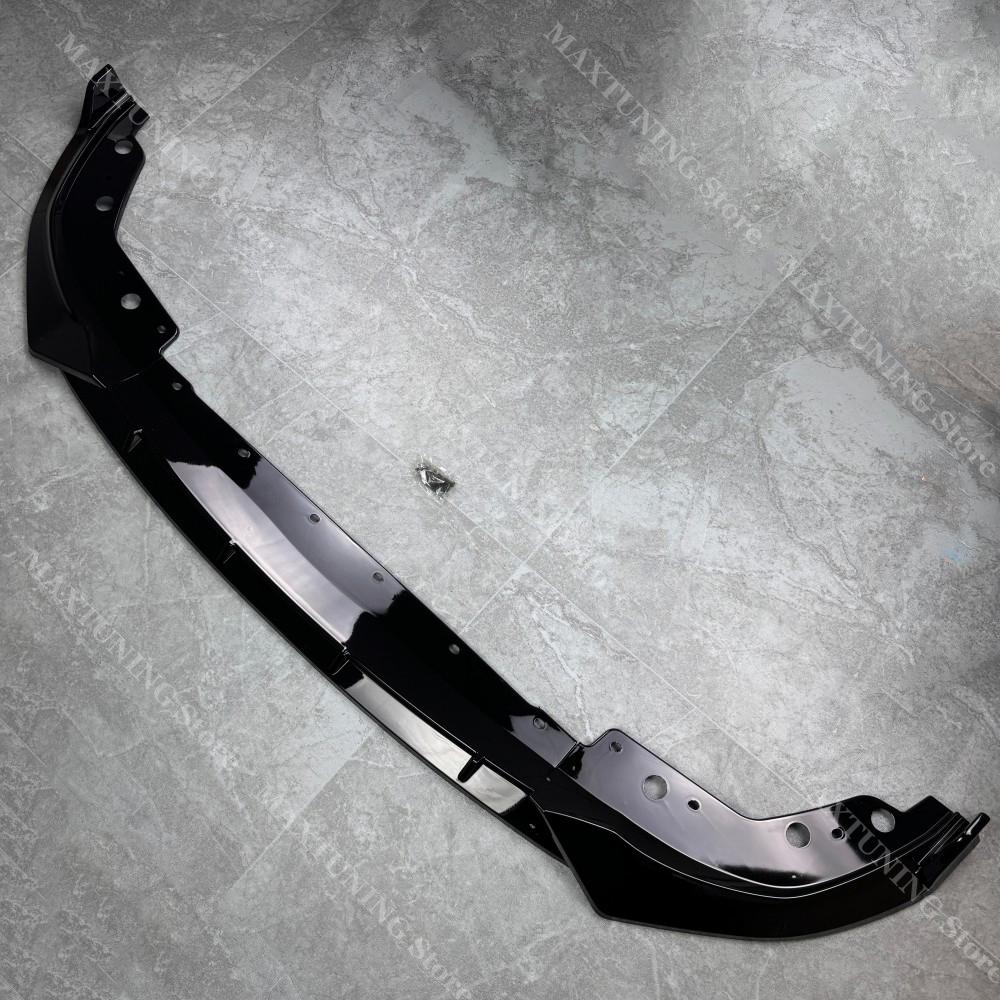 Front Bumper Splitter Lip Spoiler Diffuser Guard Body Kit Cover For BMW 3 Series G20 G21 318i 320i 320e 330i M340i LCI 2022-2025