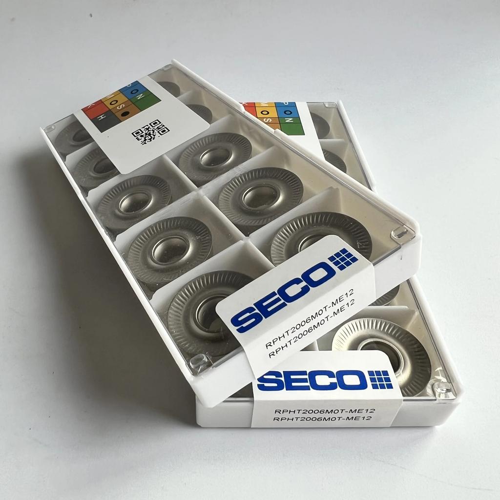 Seco / RPHT2006M0T-ME12,MS2050 /Оригинальное подлинное лезвие из сплава с ЧПУ 10 шт.