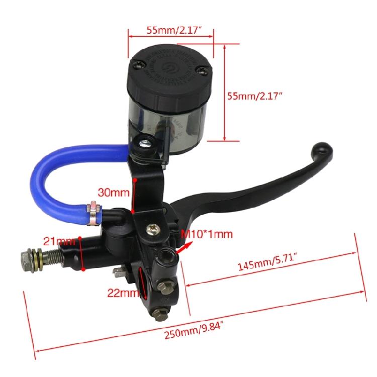 Universal Motorbike Cnc-Brake Clutch Pump Master Cylinder Lever Handle for LC150