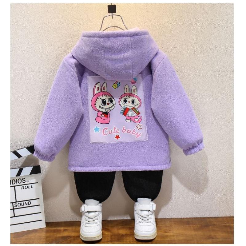Children's LBB Double-sided Coat, Loose Coat for Girls Spring and Autumn