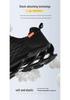 2024 Men's Breathable Mesh Running Shoes - Trendy, Large Size, Casual Sporty Blade Design for Spring & Autumn
