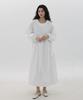 Keullaepeu Wave Puff Cotton Dress_Ivory