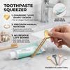 2Pcs Manual Rotation Toothpaste Squeezer Durable Love/Round Shape Tube Roller Key Easy To Use Reusable Hand Cream Squeezer