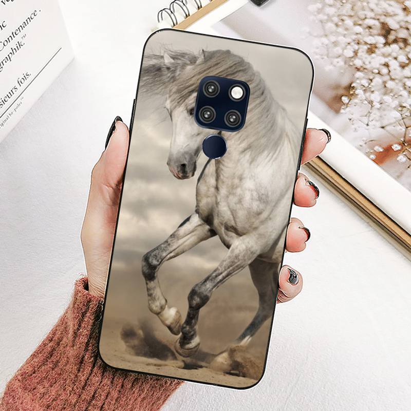 

Чехол для телефона «Бегущая лошадь» для Huawei Mate 20 10 9 40 30 lite pro X Nova 2 3i 7se Huawei NOVA7Pro