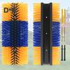 Livestock Scratching Brushes Cow Scratcher Brush with Screws for Back Itch Relief Goat Cleaning Grooming Post Brush for Horse Pig Cattle Supplies
