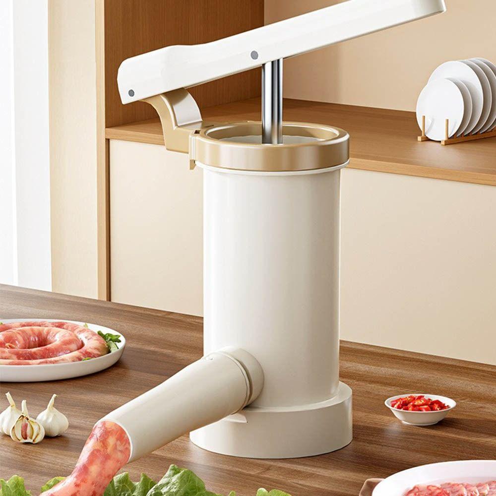 Hausgemachte Manuelle Wurstfüllmaschine Hochleistungsfähig Schnell Fleischfüllmaschine Wurstliebhaber