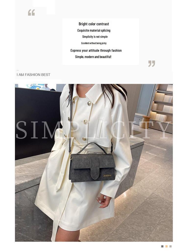 Nischdesign Dam Högkvalitativ Crossbody-väska - Stilfull, Mångsidig och Trendig Axelhandväska