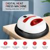 12"×10" Mini Digital Heat Press Machine Portable Heat Press Thermal Transfer For Clothes Bags Hats Pads Leather DIY Home