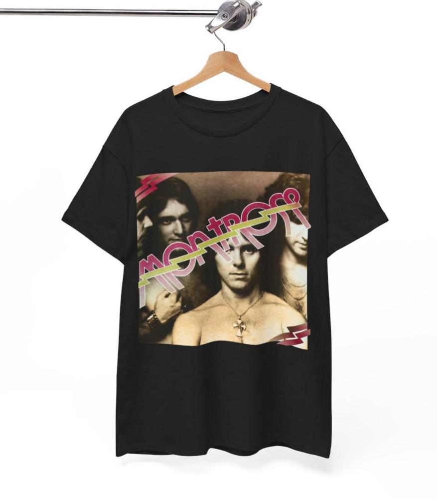 Cotton TShirt The Very Best Of Montrose Album Tee Ronnie Montrose S