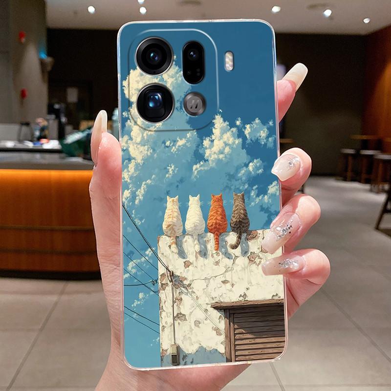 Casing For OPPO Find X9 Pro FindX9 Luxury Dragon Cute Cool Boys Girls Soft silicone Phone Case Back Cover Transparent TPU Shell