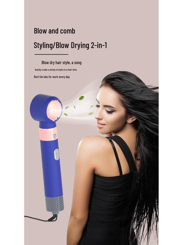 Multifunctional 5-in-1 Automatic Hair Curling & Straightening Hot Air Comb