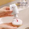 Cute Cat Kitchen Bru Sponge Dishcloth Pot Brush Wood Pulp Cotton Magic Cleaner Brush Special Tool For Kitchen Burning