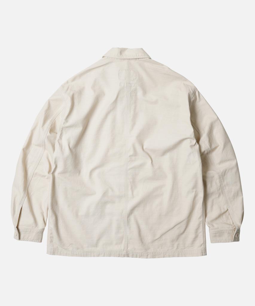 Frizmworks Backsatin French Work Jacket _ Cream