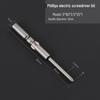 Hardened 5mm Magnetic S2 Steel Phillips Electric Screwdriver Bit Set