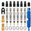 Bike Valve Core Set & Wrench Converter for Mountain and Road Repairs
