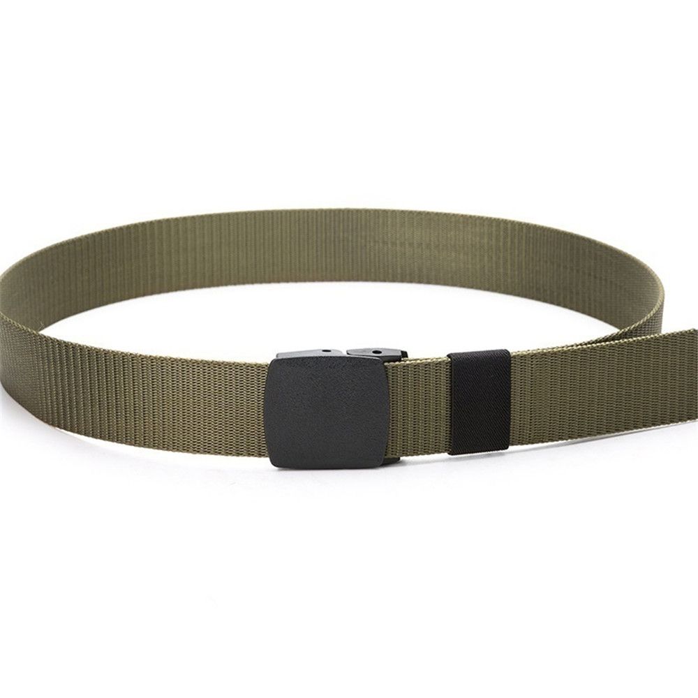 Outdoor Sports Metal-free Security Check Lengthen Nylon Waist Belt Waistband for Fat Man Web Belt
