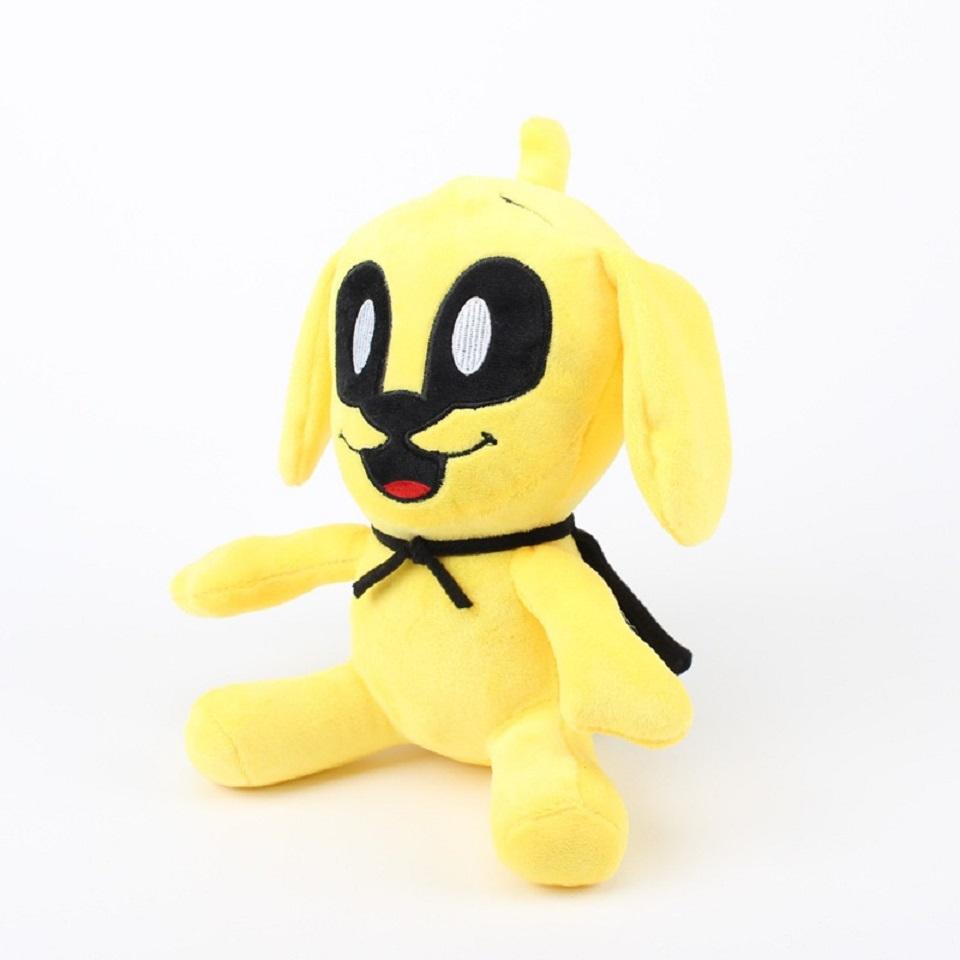 25CM Yellow Dog Soft Stuffed Plush Toys Dolls For Kids Children