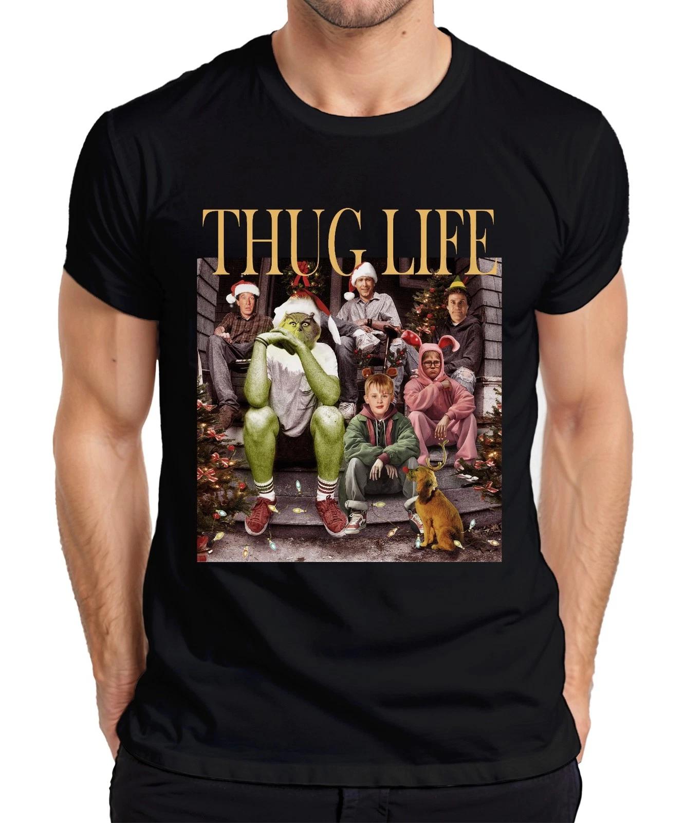 Thug Life Retro Weihnachtsfilme - Weihnachten Christmas Xmas Herren T-Shirt S