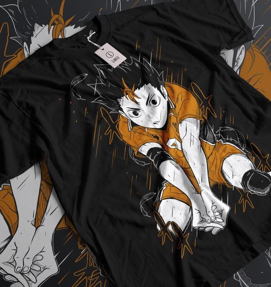 Nishinoya Manga Strip Haikyuu Haikyu Anime Unisex Tshirt T-Shirt Tee ALL SIZE