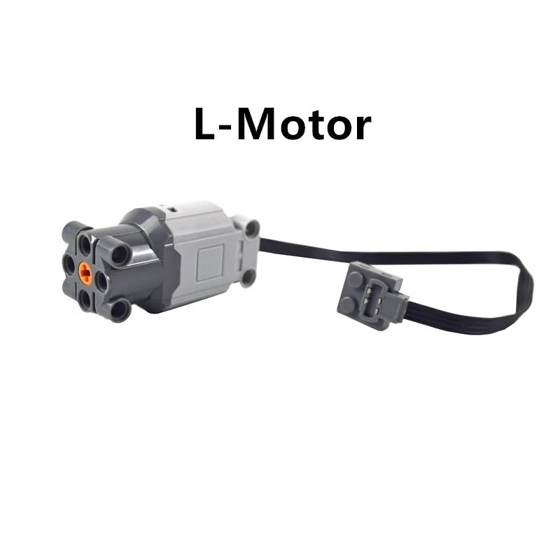 Technical Motor Parts Building Block Compatible Technical Mechanical Group MOC PF Power Function Upgrade XL-M-Servo Motor Leduo