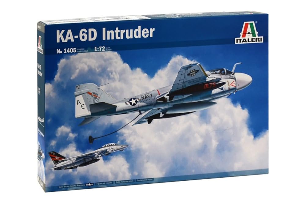 Platz Italeri 1/72 Scale American KA-6D Intruder Plastic Model Kit IT1405 (Airplane)