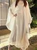 Elegant Women's Starry Sky Long Dress Set
