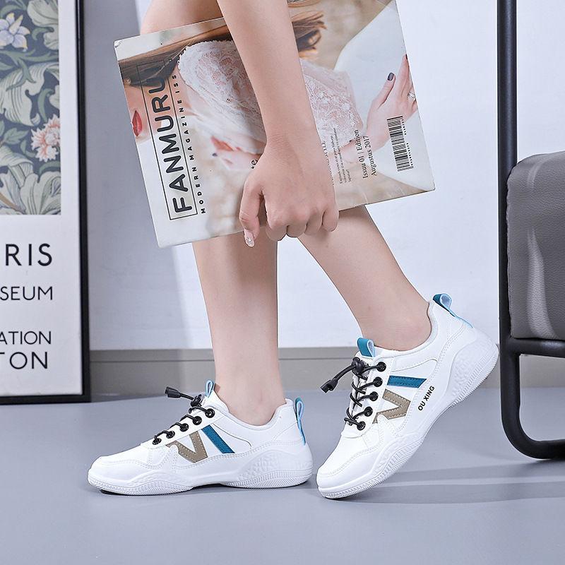 2025 new summer shoes women's sports and leisure shoes children's spring and autumn versatile white shoes niche thick baseplate shoes women