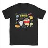 Miniso Crayon Shinchan Casual Grappig T-shirt Heren Dames Katoen Korte Mouw Crayons Shinchans Ronde Hals Zomerkleding