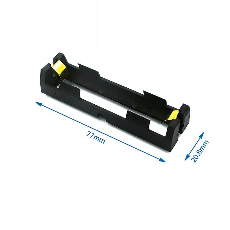 1x 2x 18650 Series Batteries Holder Box Storage Case Container With Bronze Pins Drop Ship