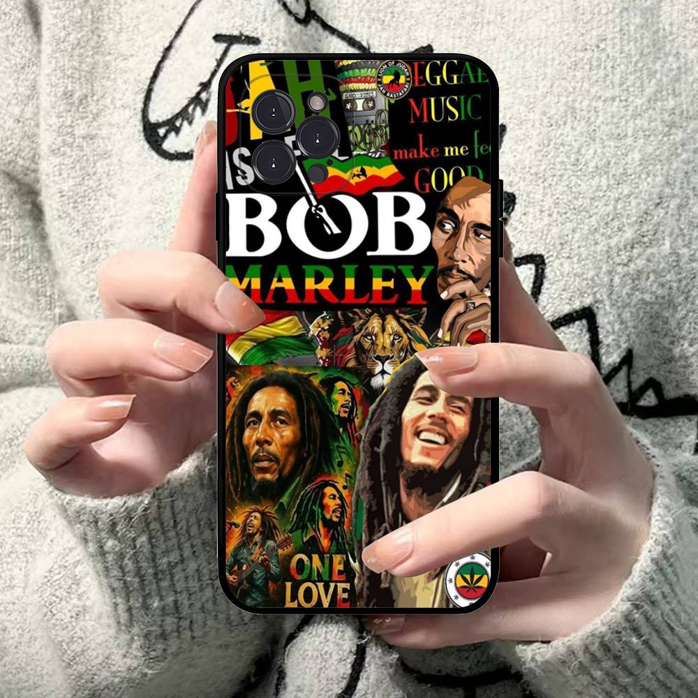 

Bob Marley Rasta Lion Phone Case For IPhone 16 15 14 13 12 11 17 Pro Max Simplicity Back TPU Soft Case iPhone 16 pro