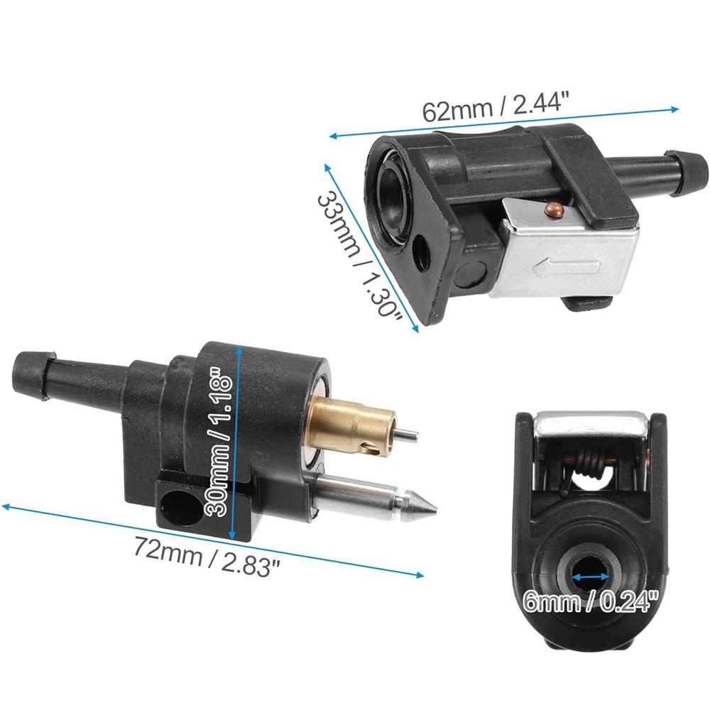 Fuel Line Connector for Yamaha Outboard