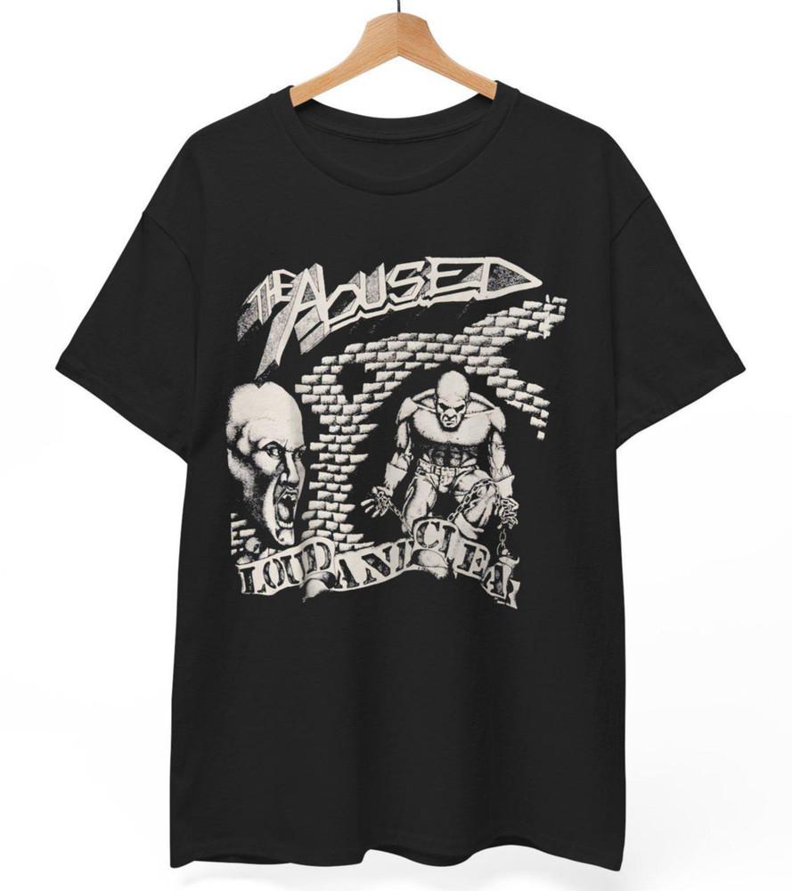 

The Abused Loud and Clear Хардкор-панк футболка УНИСЕКС Винтажная футболка S-5XL 4XL