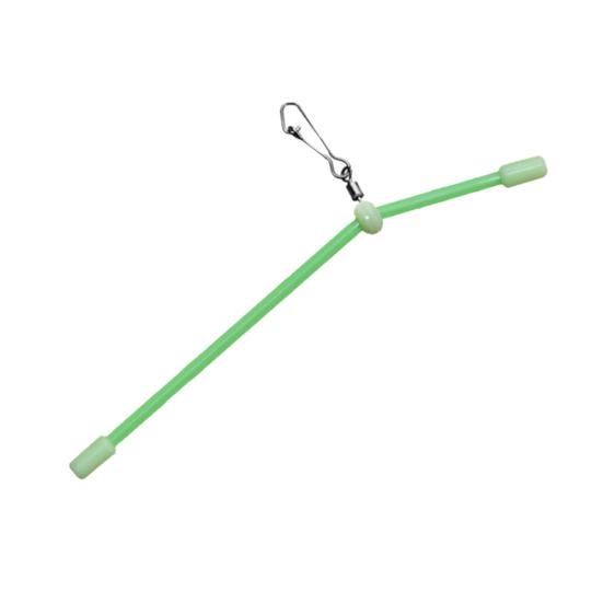 MUQZI Accessorio sportivo 5 pezzi Gancio girevole luminoso Connettore esca Bilancia per linea di pesce per la pesca in mare