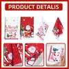 1pc Christmas Kitchen Towels Christmas Tree Kitchen Dish Towels Green Buffalo Plaid Xmas Tree Dishcloth For Farmhouse Home Decor