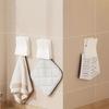 Kitchen Sealing Clips Wall Mounted Toothpaste Holder 4pcs Set No Drill Home Bathroom Essentials Organizer