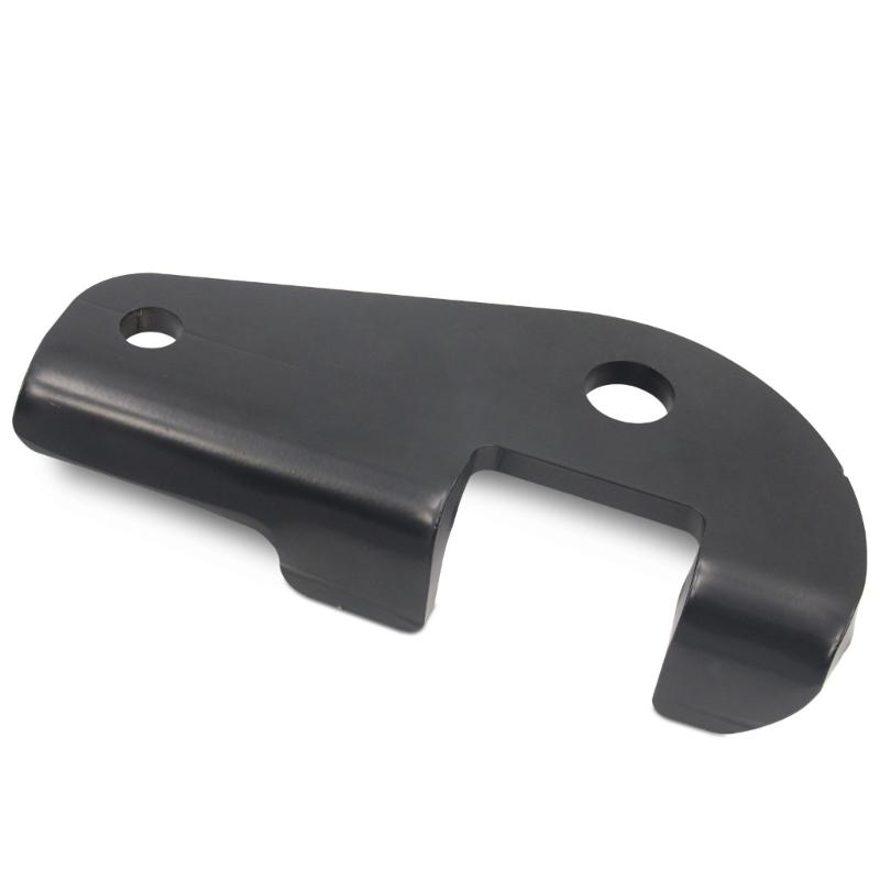 Steel Trailer Hitch Ball Mount Adapter Mounting Bracket with Two Round Holes, Hitch Sway Control Adapter