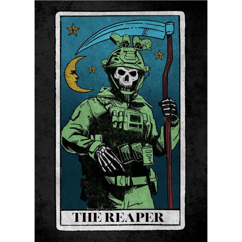 Mw ii cartel map posters canvas painting reaper Simon ghost riley map wall art book print for living room home decor