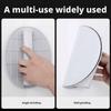 Multifunctional Sandpaper Rack Self-Adhesive Sanding Sandpaper Tool Semi-Circular Angle Sanding Tool with 10 Sandpaper