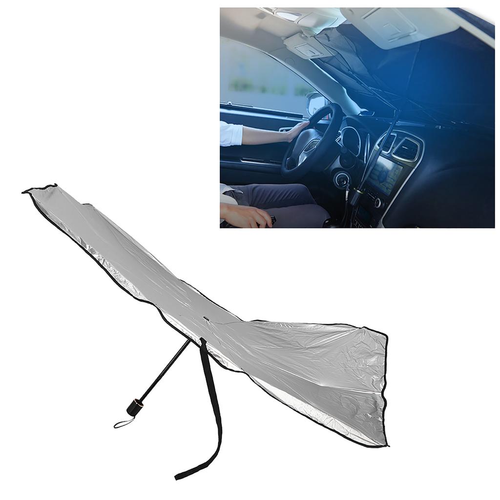 Innovative Foldable Car Windshield Sunscreen Sunshade Umbrella Cover Protector AccessoryL
