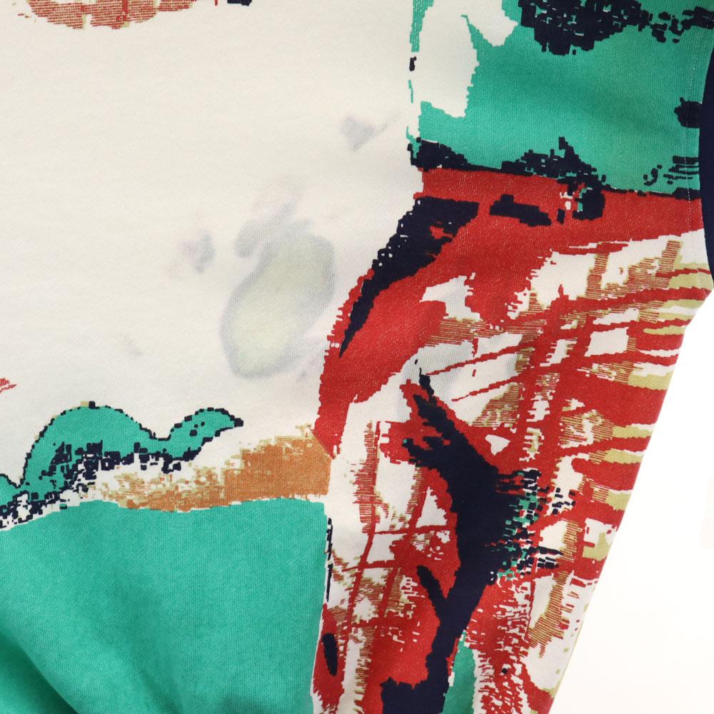 LONDON FOG 90s Old Golf Print Long Sleeve Sweat Trainer M Men's Used