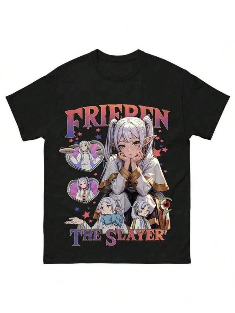 Anime Funny Frieren End Beyond Tshirt Unisex9 S