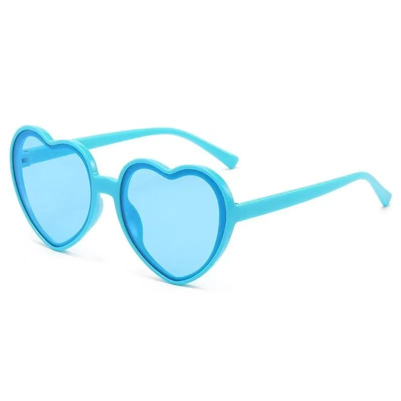 Peach Heart Sunglasses Women Big Frame Fashion Cute Sexy Retro Cat Eye Vintage Glasses Uv400 Unisex Eyewear Wedding Party Decor