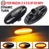 For MAZDA 2 3 5 6 BT-50 MPV II Turn Signal Side Marker Light LED Dynamic Flasher Repeater Blinker 2006 2007 2008 2009 2010