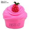 60ml Butter Slime Non-sticky with Charm Super Soft Stress Relief Fruit Cherry Slime Toy for Children