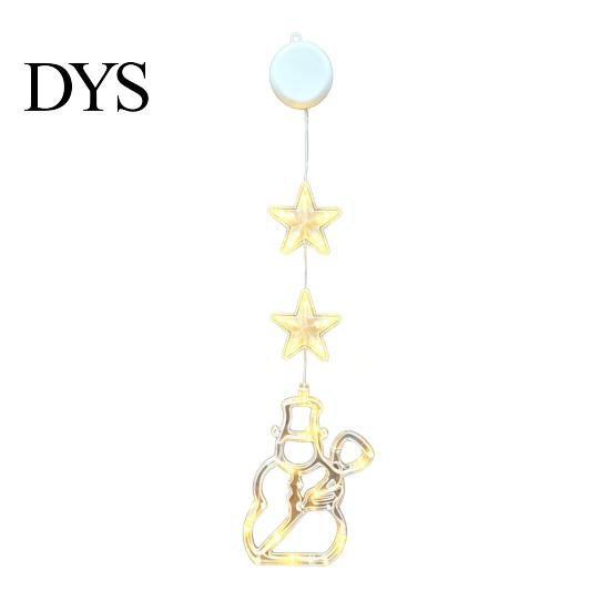 Seasonal Window Display Lights Star Moon Hanging Light, Warm LED String Lights, Indoor Festive Party Decor Decorative Atmosphere Lamp for Home Holiday